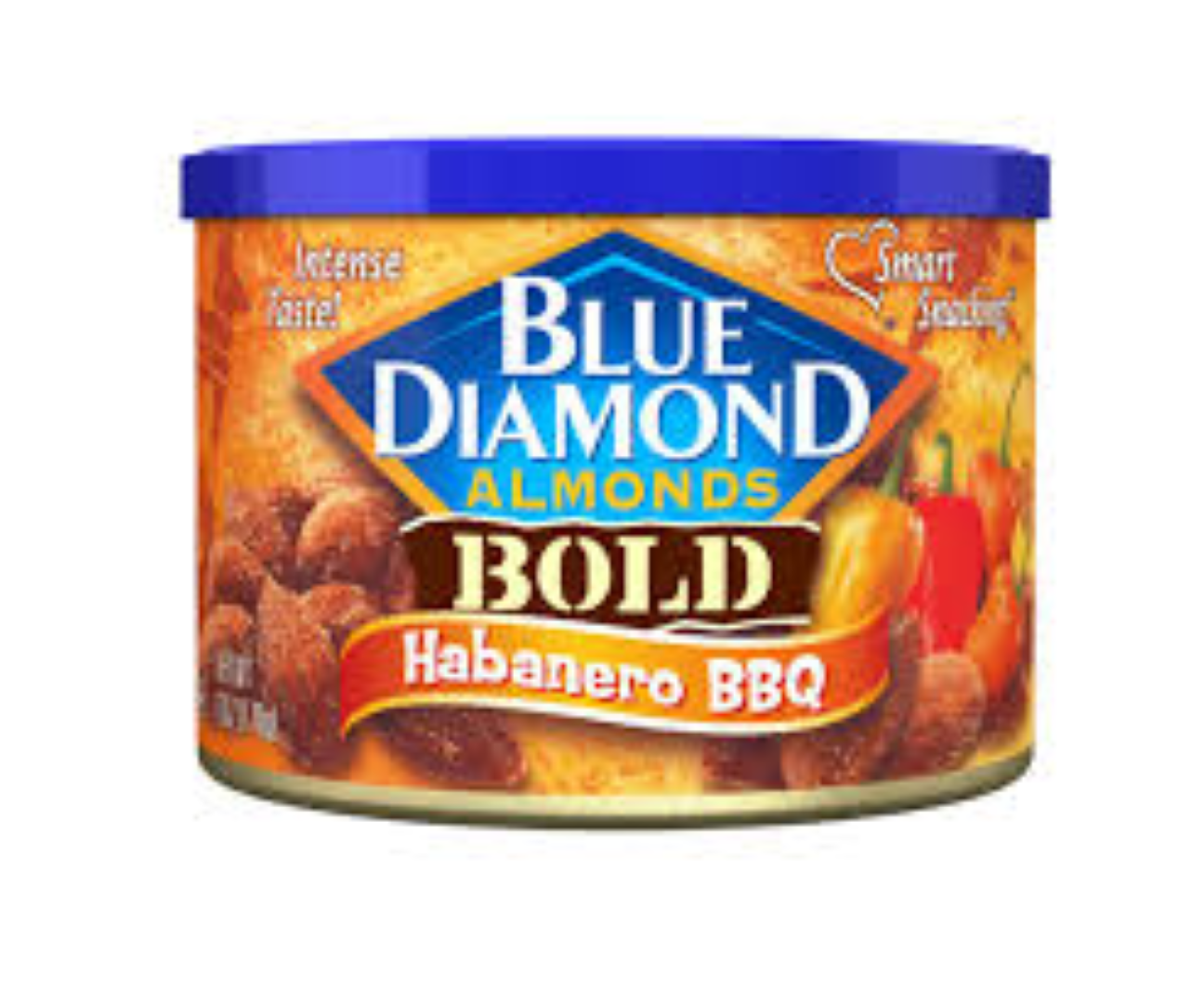 BLUE DIAMOND ALMONDS BOLD HABANERO BBQ 43G